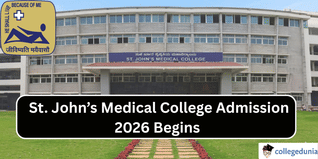 St. John’s Medical College Admission 2026 Begins @stjohnsadmission.in; Apply Now